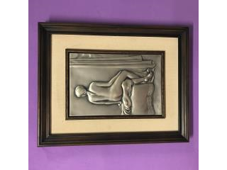 Quadro arggento 925 Ottaviani 1977 31 x 38 cm