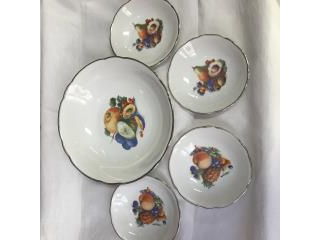 Servizio da macedonia Ginori anni 30,